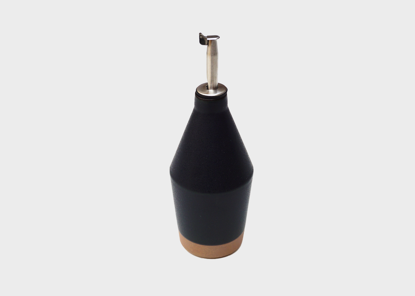 Black Ceramic Oil Bottle by KINTO