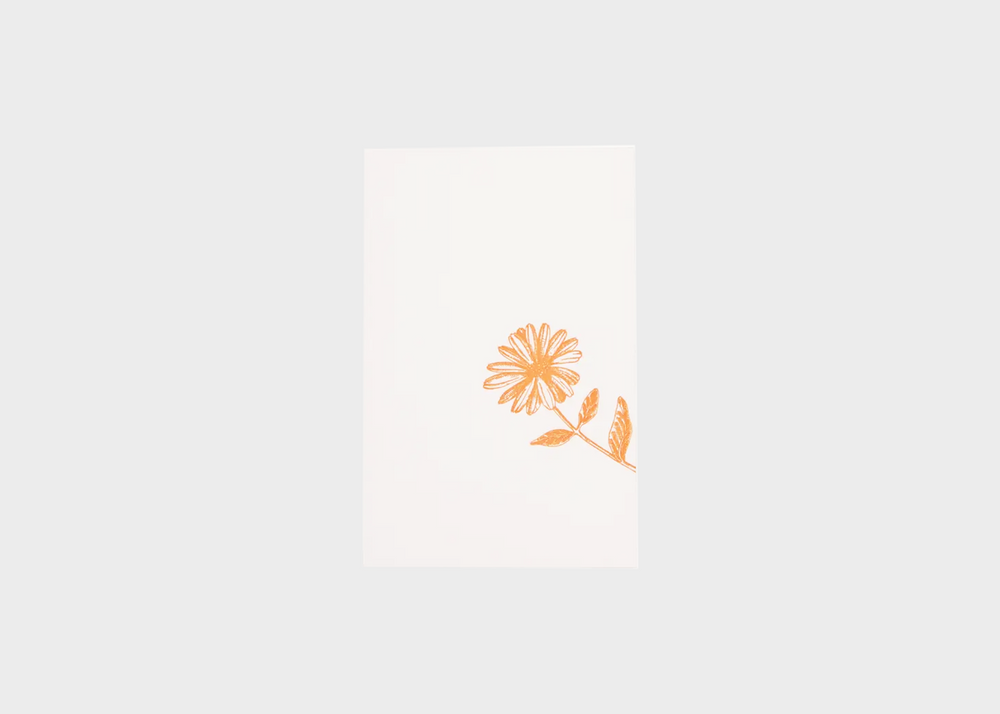 Card - Calendula Flower