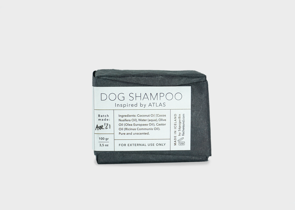 
                  
                    A bar of Fischersund dog soap shampoo
                  
                