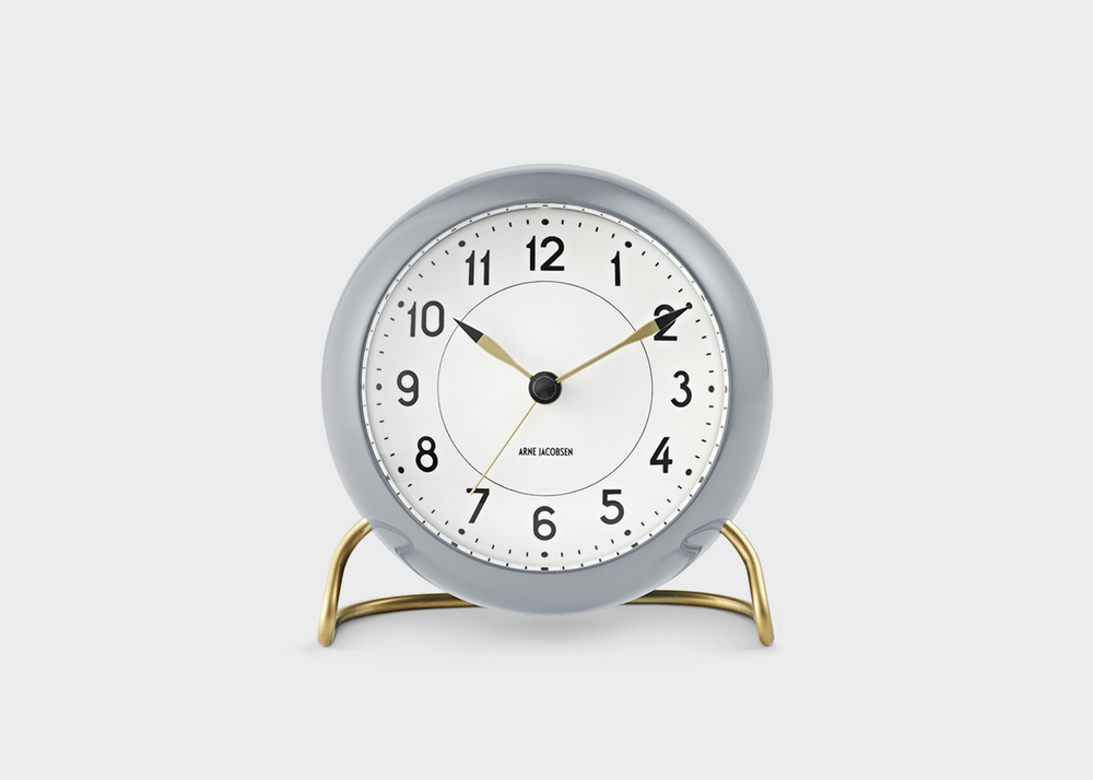 
                  
                    Arne Jacobsen Station Alarm Clock - Grey
                  
                