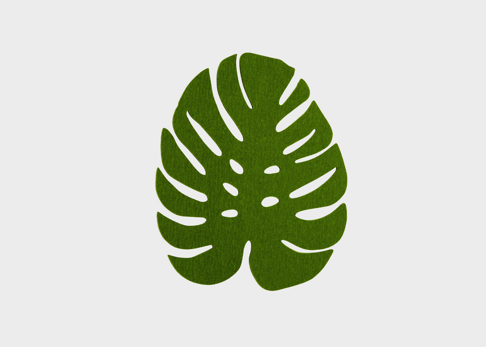 Monstera Leaf Trivet Large - Thumbnail 2