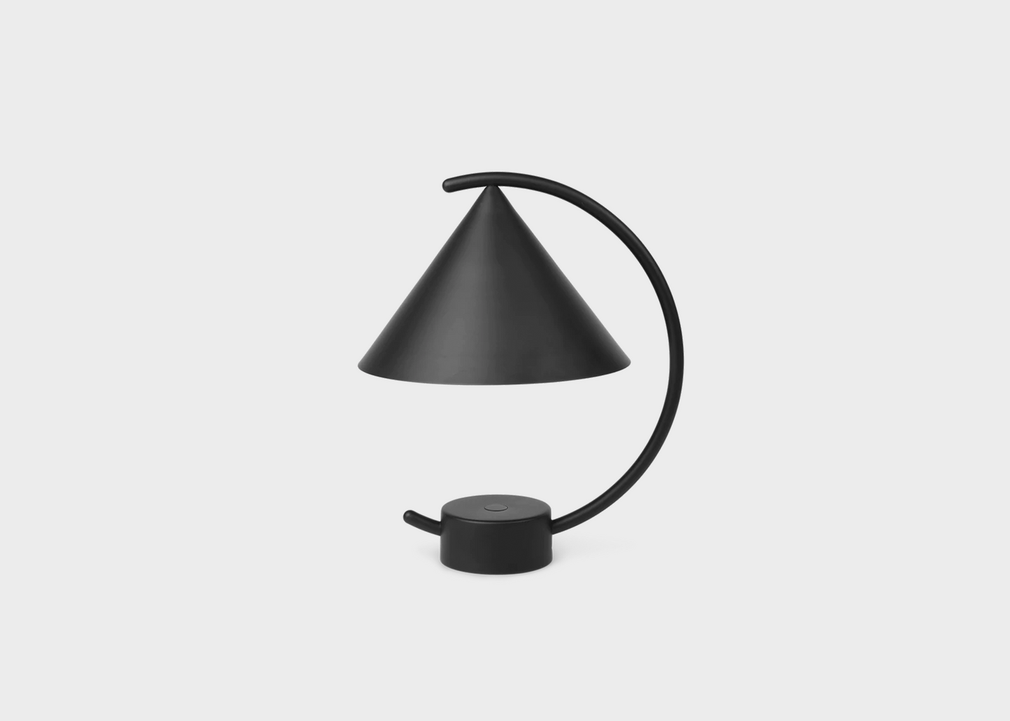 The black meridian Lamp by Ferm Living as sold by Woodland Mod