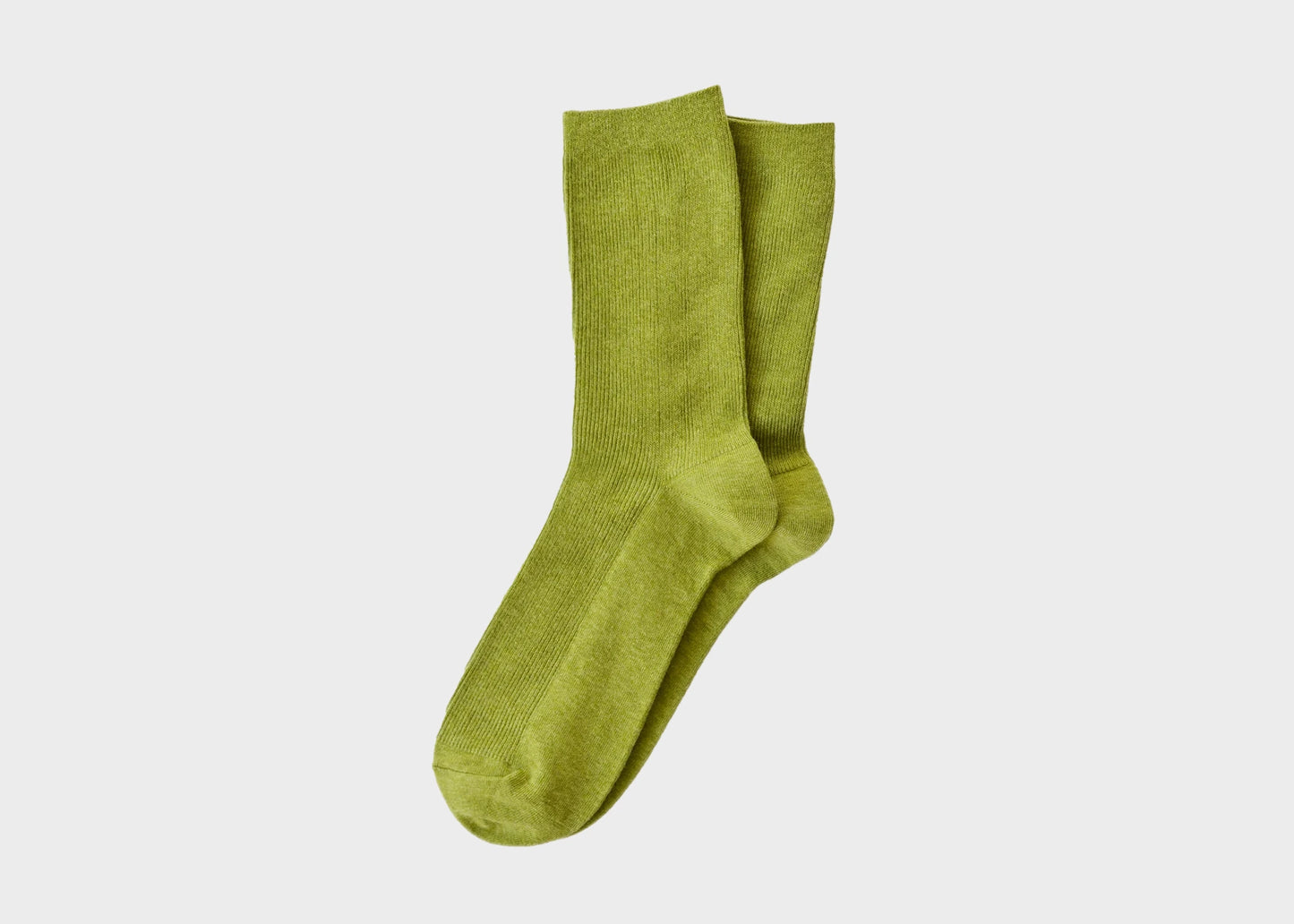 
                  
                    Everyday Cotton Socks in green moss color by Hooray Sock Co.
                  
                