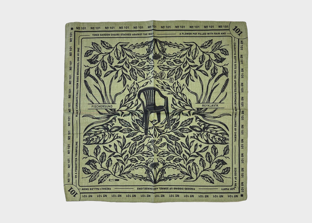 Fischersund Bandanas | Icelandic Wearable Art | Woodland Mod