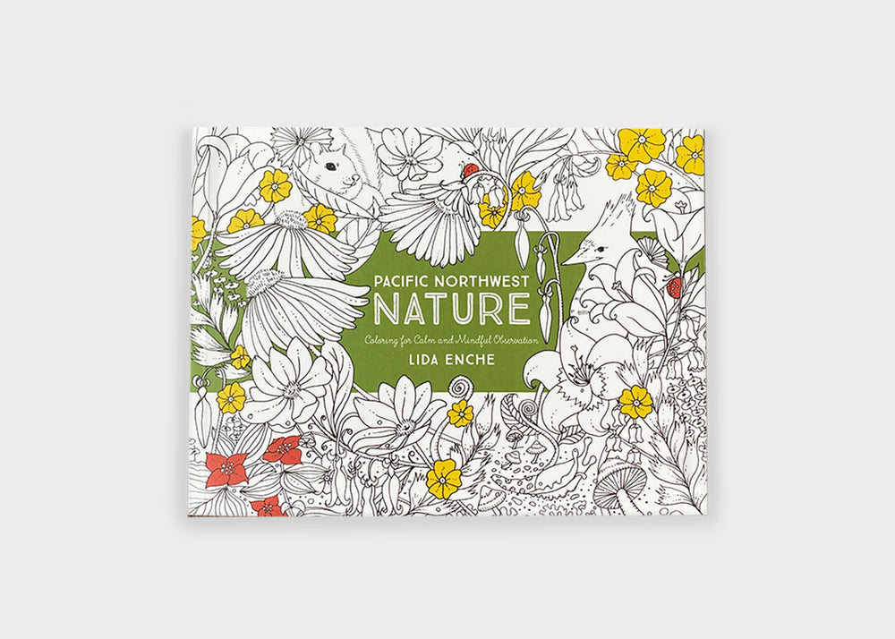 
                  
                    Pacific Northwest Nature: Coloring for Calm and Mindful Observation
                  
                