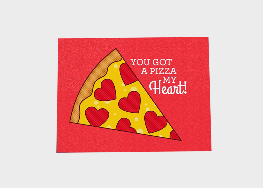 Card - A Pizza My Heart!