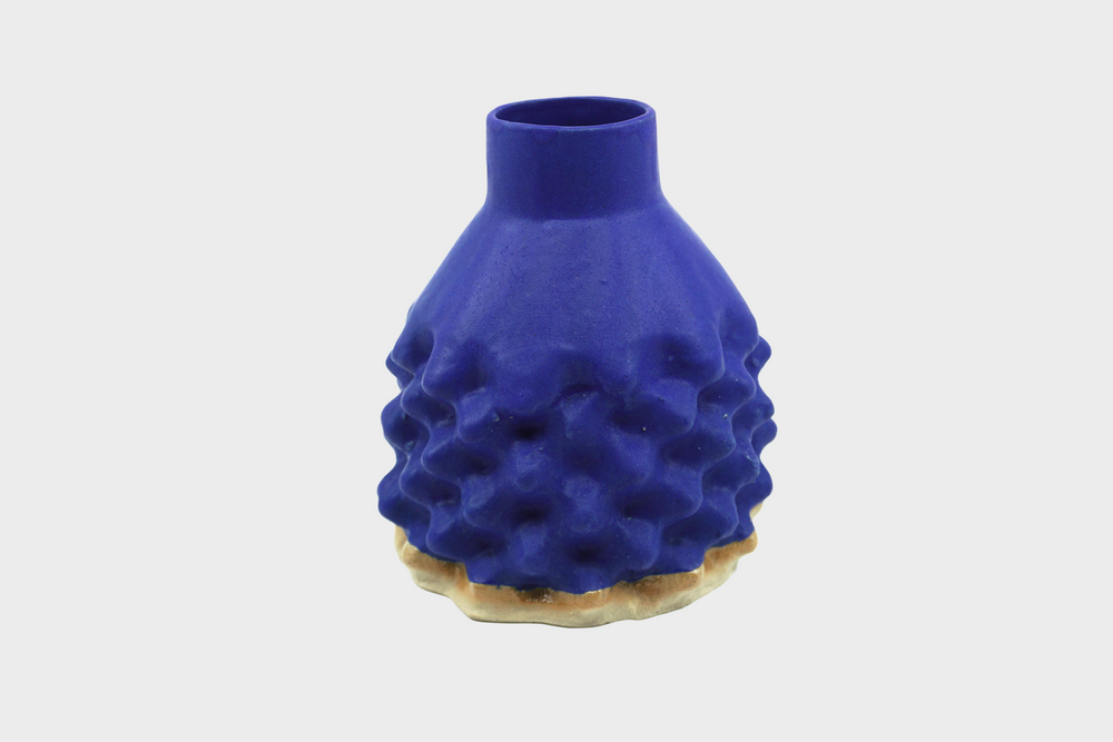 Bump Vase in Blue