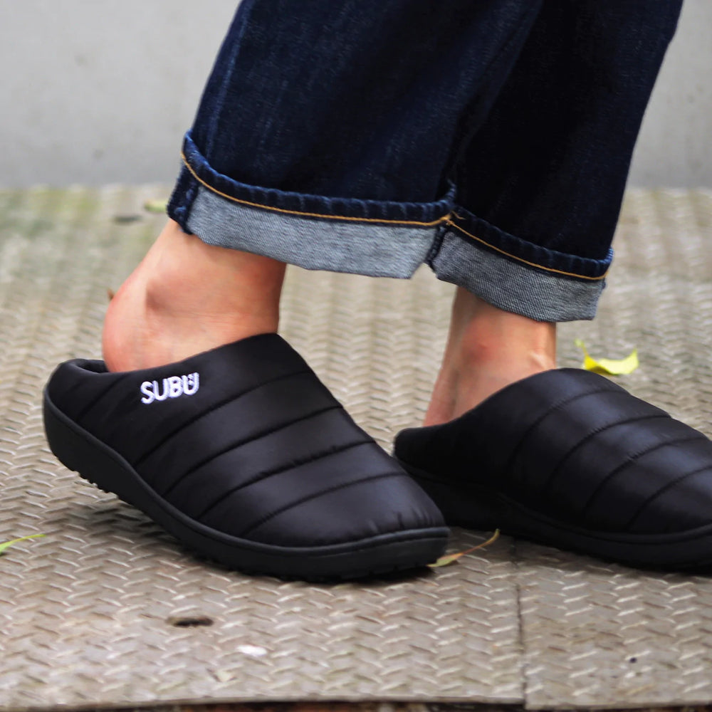 SUBU Slippers - Black – Woodland Mod SUBU Slippers - Black – Woodland Mod
