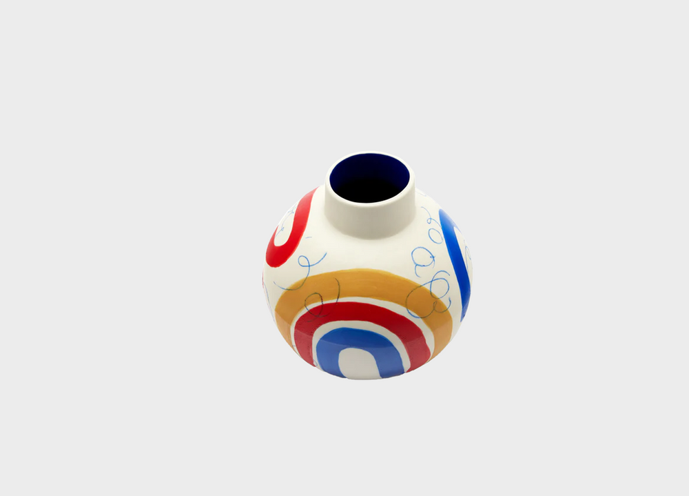 
                  
                    Round Brushstroke Vase by Sophie Alda
                  
                