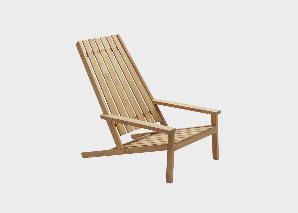 Teak Deck Chair by Skagerak as sold by Woodland Mod