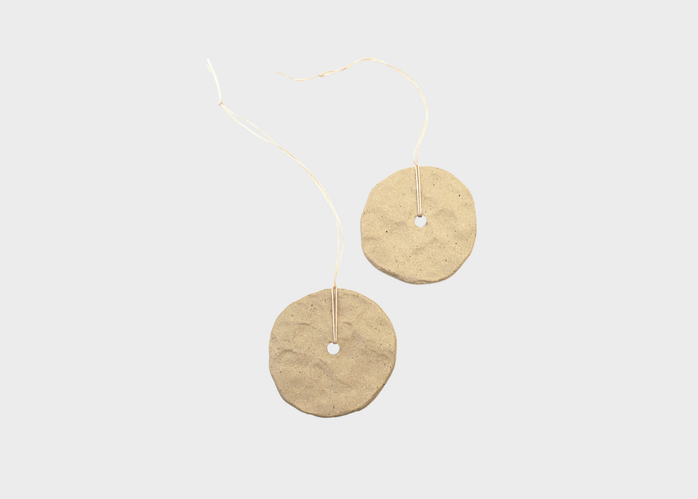 Ceramic Circle Hanger by Et Cetera Ceramics