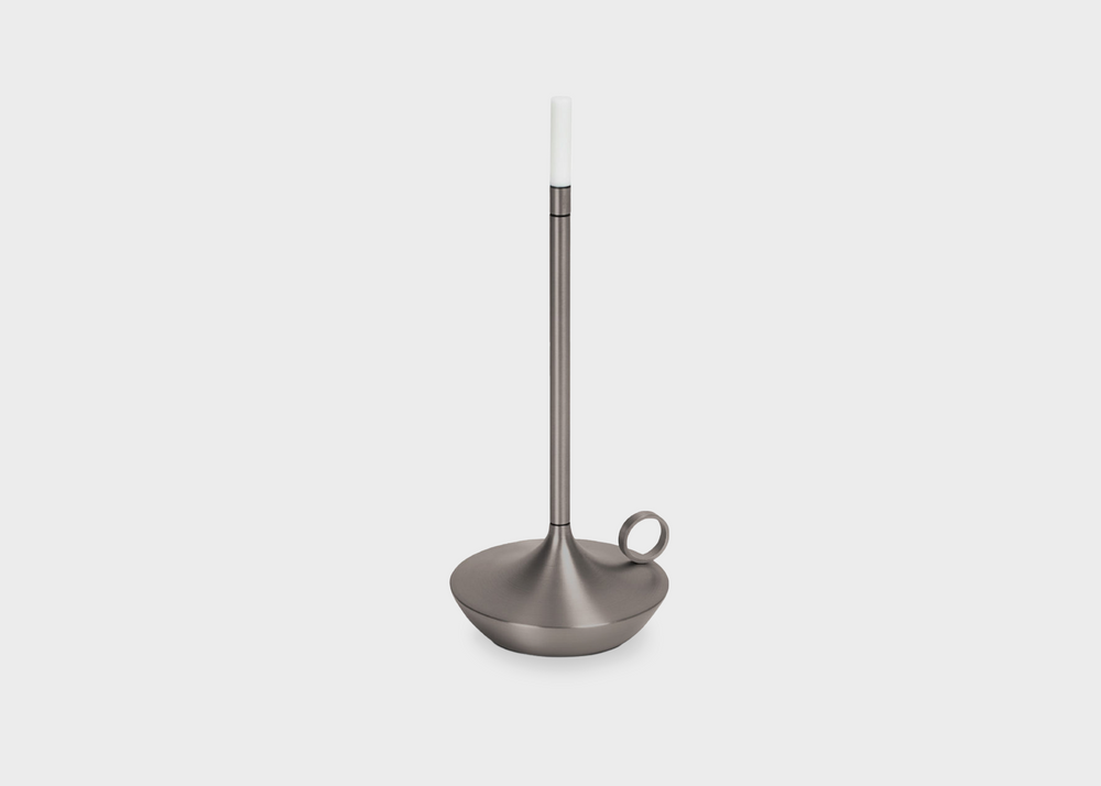 
                  
                    The Graphite Wick Lamp by Graypants as sold by Woodland Mod
                  
                