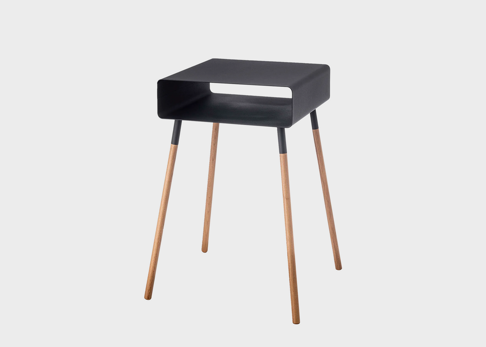 Tall Storage Table - Black