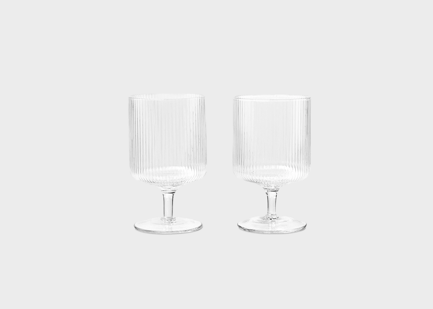 
                  
                    Ripple Wine Glasses - Clear
                  
                